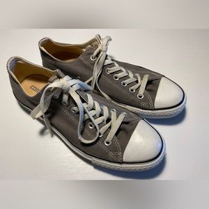 Converse All-Star Gray Shoes. Men’s Size 9. Women’s Size 11.